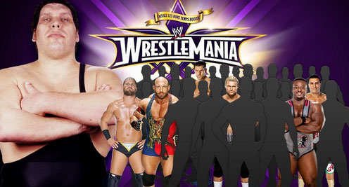 WWE2014摔跤狂热大赛30人安德烈皇家大战变成暖场赛？