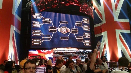 今日RAW节目中 宣布晋级WWE世界重量冠军腰带参赛者